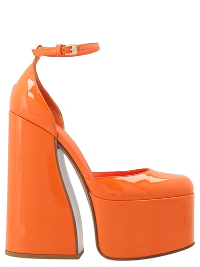 Shop Le Silla 'nikki Kabir' Pumps In Orange