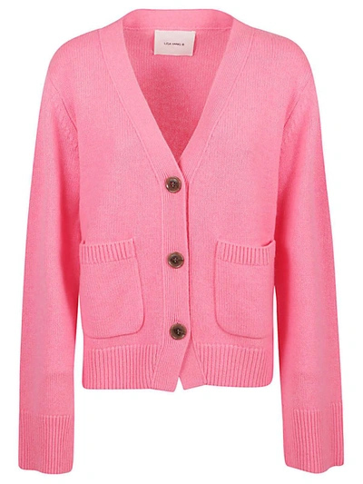 Shop Lisa Yang The Danni Cashmere Cardigan In Pink