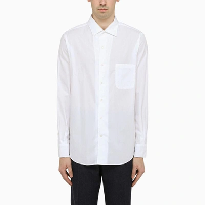 Shop Loro Piana Poplin Shirt In White