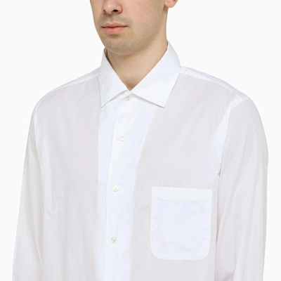 Shop Loro Piana Poplin Shirt In White