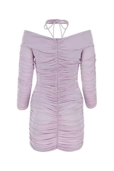 Shop Magda Butrym Dress In Purple