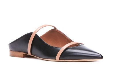 Shop Malone Souliers Flat Shoes In Black