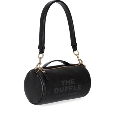Shop Marc Jacobs The Leather Duffle Black Bag