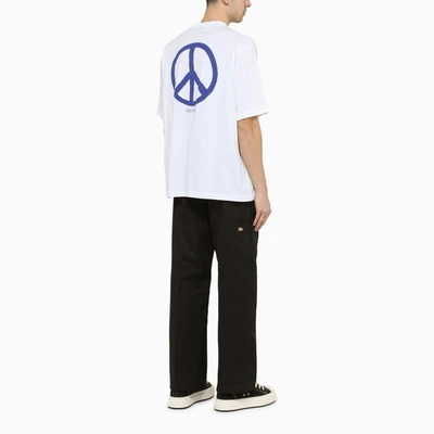 Marcelo Burlon County Of Milan Marcelo Burlon Large T-shirt With Print In White