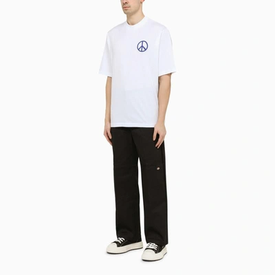 Marcelo Burlon County Of Milan Marcelo Burlon Large T-shirt With Print In White