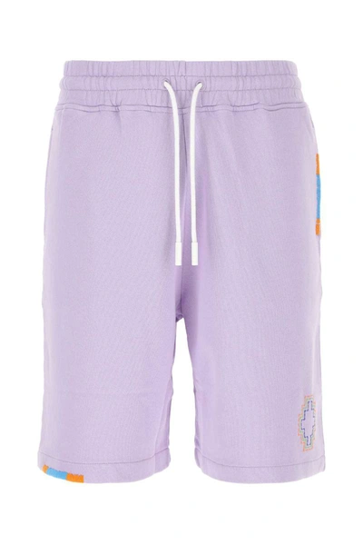 Shop Marcelo Burlon County Of Milan Marcelo Burlon Shorts In Purple