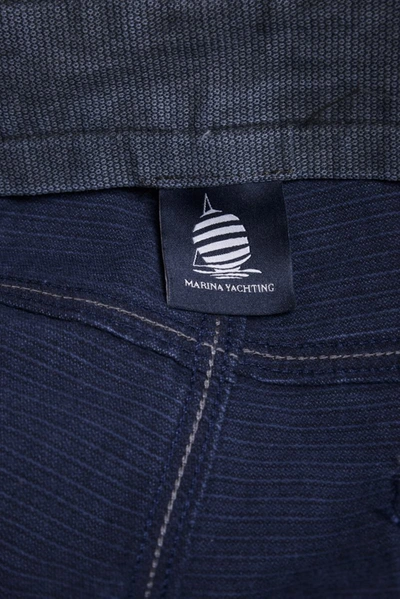 Shop Marina Yachting Jeans In Blue