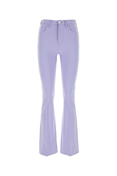 Shop Marni Pants In Purple