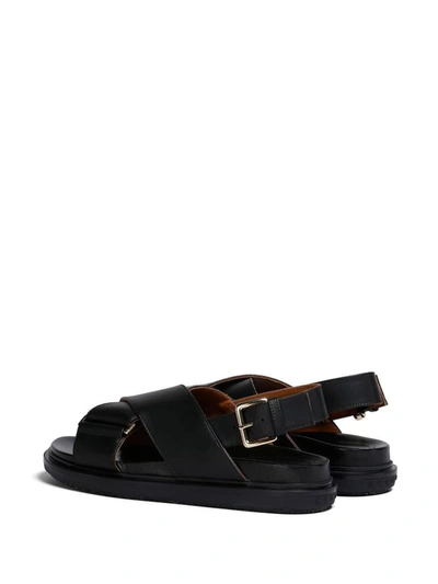 Shop Marni Sandals Shoes In Black