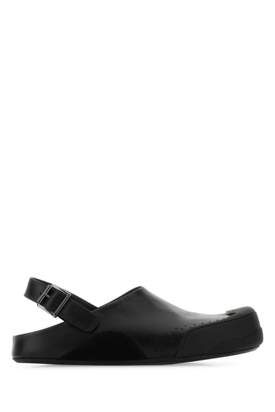 Shop Marni Slippers In Black