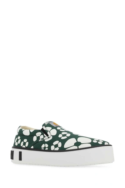 Shop Marni Sneakers In Floral