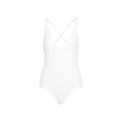 Shop Marysia North Maillot Swimwear In White