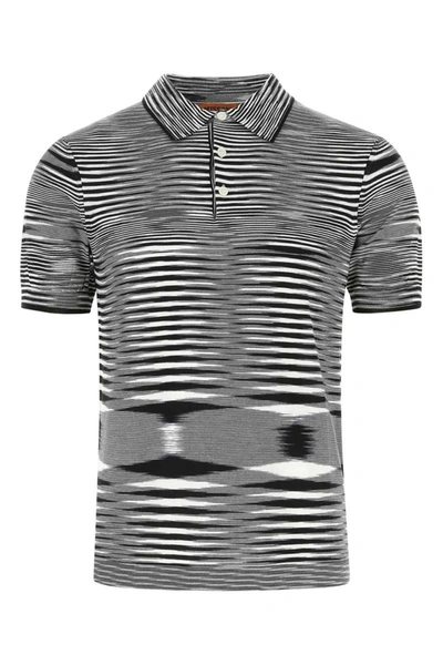 Shop Missoni Polo In Stripped