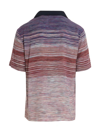 Shop Missoni Sport Striped Shirt In Multicolor