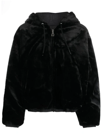Shop Moose Knuckles Eaton Bunny Reversible Jacket In Black