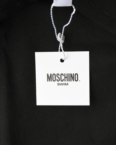 Shop Moschino Swim Short In Black