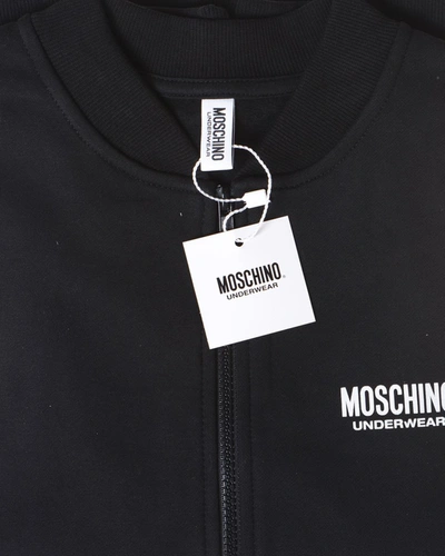 Shop Moschino Underwear Sweatshirt In Black