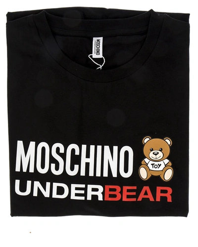 Shop Moschino Underwear Topwear In Black