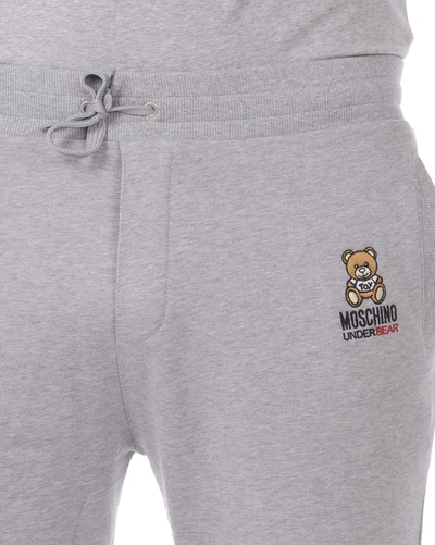 Shop Moschino Underwear Tracksuit In Grey