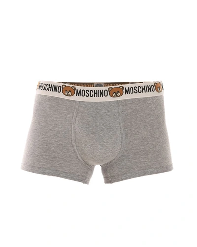 Shop Moschino Underwear Underwear In Grey