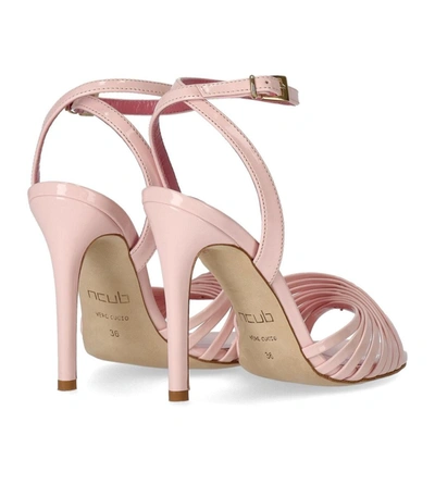 Shop Ncub Ventaglio Pink Heeled Sandal