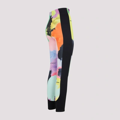 Shop Off-white Brush Stroke Leggings Pants In Multicolour