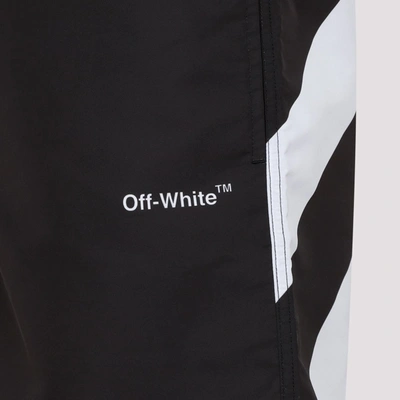 Off-white Off White Surfer Sea Bermuda Shorts In Black
