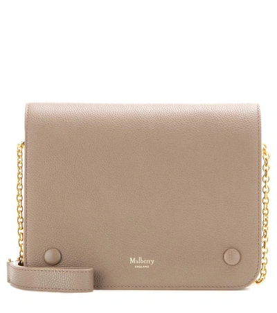 Mulberry Clifton Small Shoulder Bag In Clay