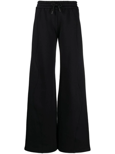 Shop Off-white Piping-detail Track Pants In Black