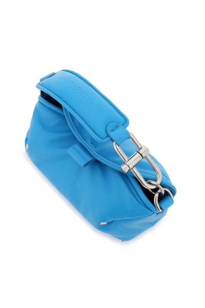 Shop Off-white Small 'san Diego' Handbag In Blue