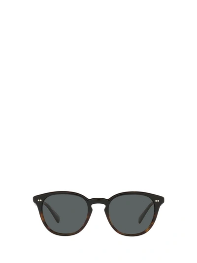 Shop Oliver Peoples Sunglasses In Black / 362 Gradient