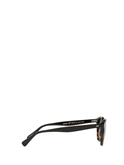 Shop Oliver Peoples Sunglasses In Black / 362 Gradient