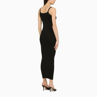 Shop Our Legacy Knitted Sheath Dress In Black