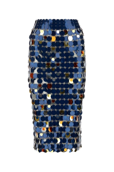Shop Rabanne Paco  Skirts In Multicoloured