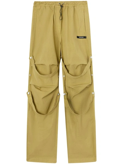 Shop Palm Angels Cargo Pant In Green