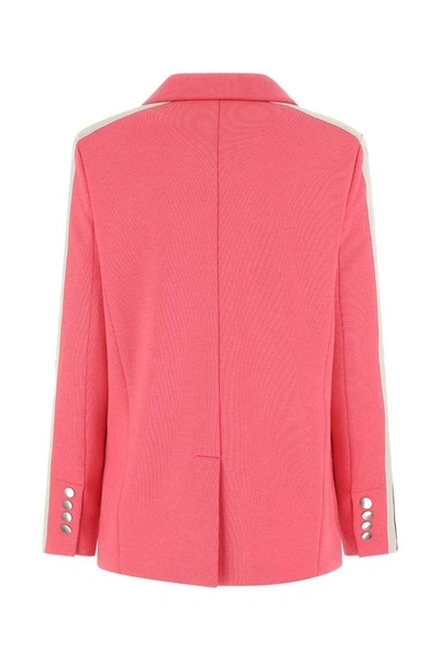 Shop Palm Angels Jackets And Vests In Pink