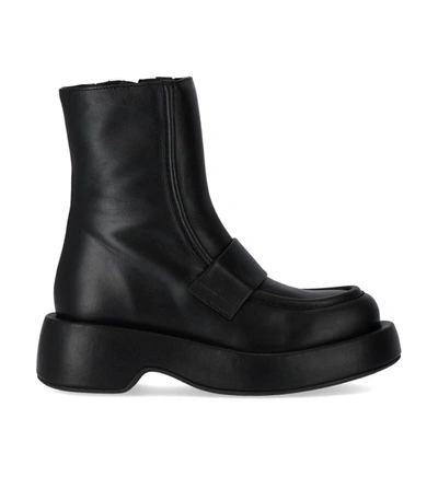 Shop Paloma Barceló Mika Black Combat Boot