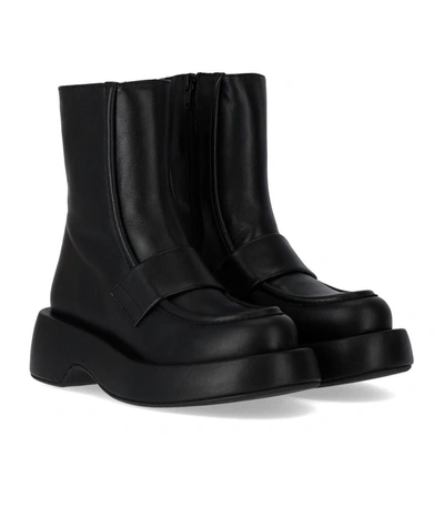 Shop Paloma Barceló Mika Black Combat Boot