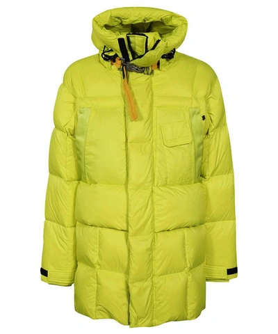 Shop Parajumpers Bold Parka Hooded Down Jacket In Yellow