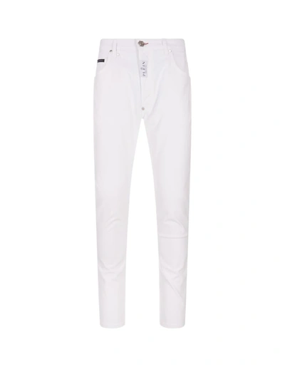 Philipp Plein Jeans In White