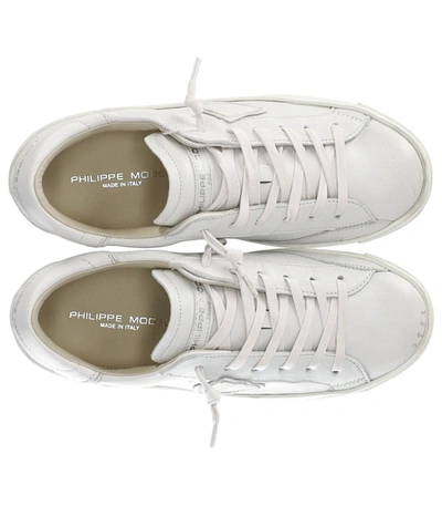 Shop Philippe Model Prsx Low Basic White Women's Sneaker