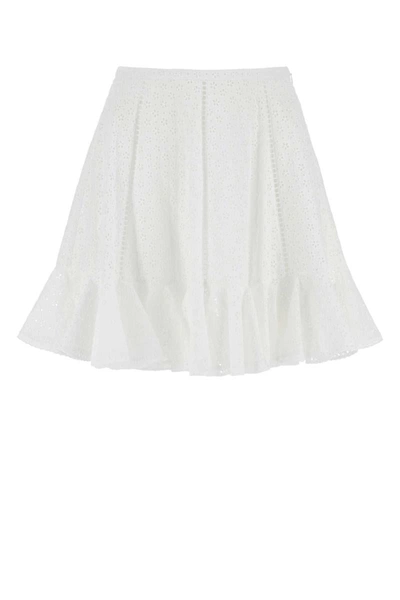 Shop Philosophy Di Lorenzo Serafini Skirts In White