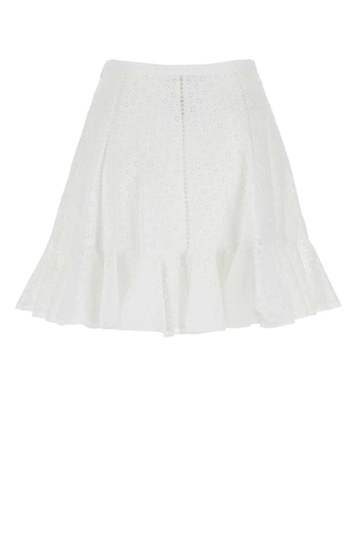 Shop Philosophy Di Lorenzo Serafini Skirts In White