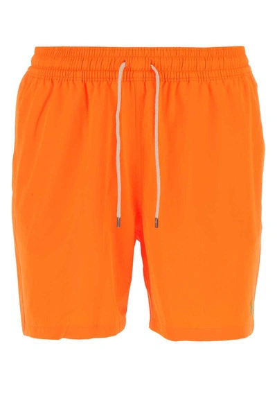 Shop Polo Ralph Lauren Swimsuits In Orange