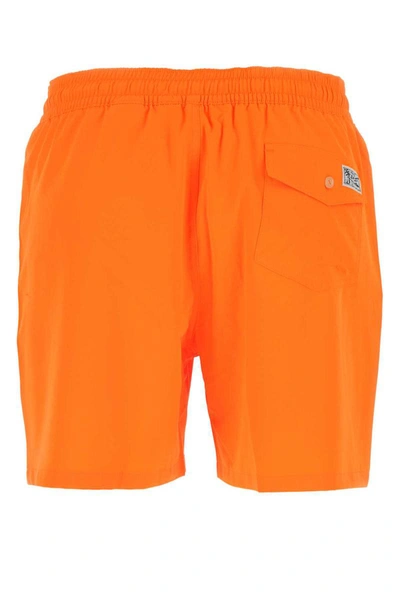 Shop Polo Ralph Lauren Swimsuits In Orange