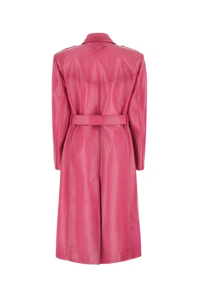 Shop Prada Coats In Pink