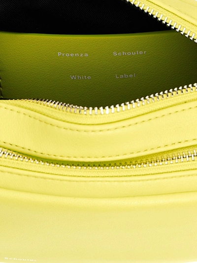 Shop Proenza Schouler White Label 'watts' Crossbody Bag In Yellow