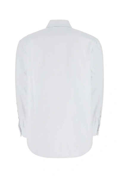 Shop Raf Simons Shirts In White
