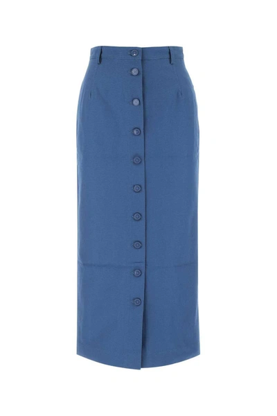 Shop Raf Simons Skirts In Blue