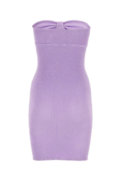 Shop Reina Olga Dress In Purple